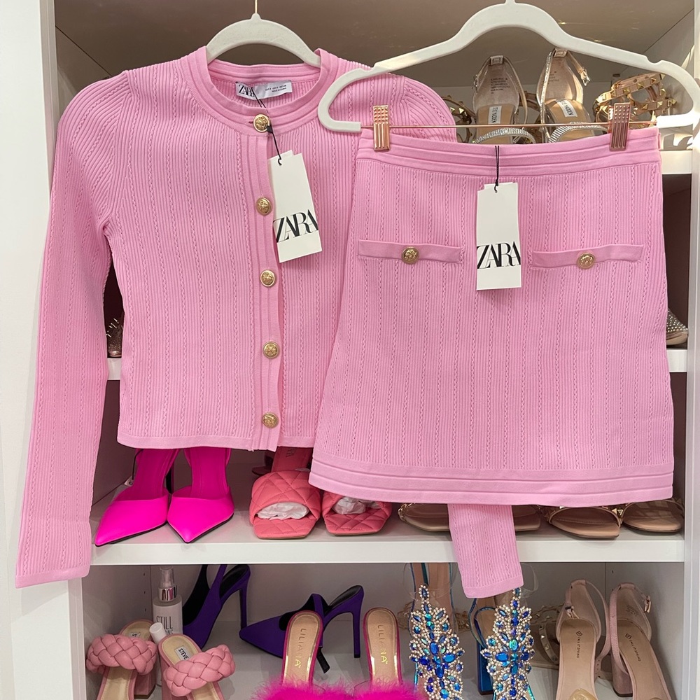Zara Barbie pink SET